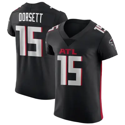 Men's Elite Phillip Dorsett II Atlanta Falcons Black Alternate Jersey