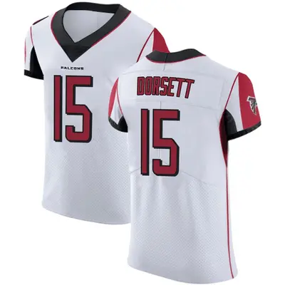 Men's Elite Phillip Dorsett II Atlanta Falcons White Jersey