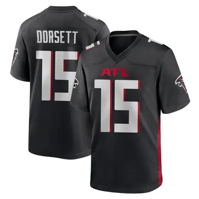 Men's Game Phillip Dorsett II Atlanta Falcons Black Alternate Jersey