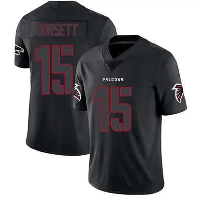 Men's Limited Phillip Dorsett II Atlanta Falcons Black Impact Jersey