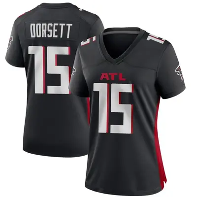 Women's Game Phillip Dorsett II Atlanta Falcons Black Alternate Jersey