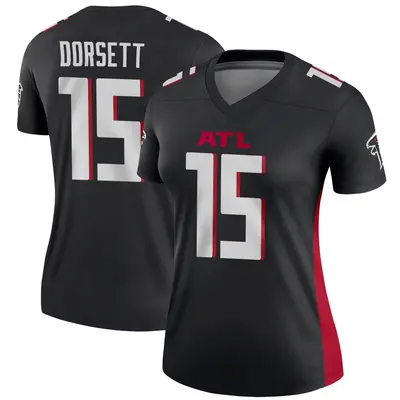 Women's Legend Phillip Dorsett II Atlanta Falcons Black Jersey