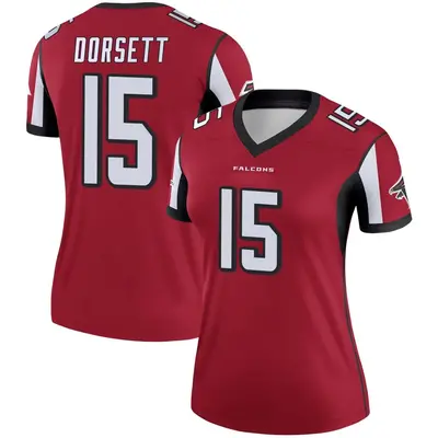 Women's Legend Phillip Dorsett II Atlanta Falcons Red Jersey