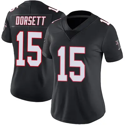 Women's Limited Phillip Dorsett II Atlanta Falcons Black Vapor Untouchable Jersey