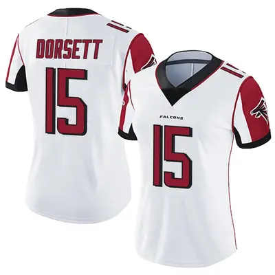 Women's Limited Phillip Dorsett II Atlanta Falcons White Vapor Untouchable Jersey